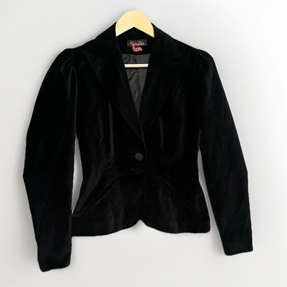 Trashy Diva Jackets & Blazers - Vintage style Velvet Evie Jacket retro